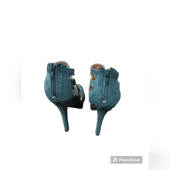 NWT Qupid Jade Green Stilettos Size 6 - Picture 4 of 5